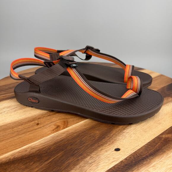 Chaco Bodhi Men\'s Size 10 Sandals Brown Toe Loop Strappy Buckle Adjustable main image 6
